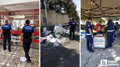 Etimesgut'ta zabıtalar denetimlerini sürdürüyor!