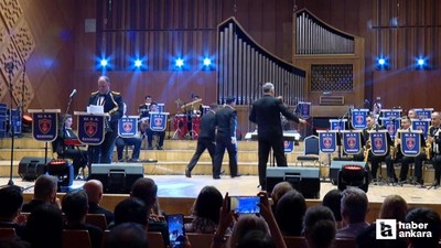 Deniz Kuvvetleri Komutanlığı Bandosu başkentli sanatseverlerle buluştu