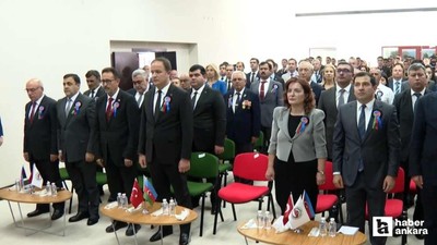 Karabağ şehitleri için Ankara'da anma töreni yapıldı