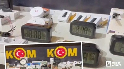 Ankara'da operasyon: Dinleme ve görüntü alma cihazları ele geçirildi