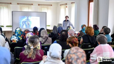 Altındağ Belediyesi'nde kadınlara kalp sağlığı anlatıldı