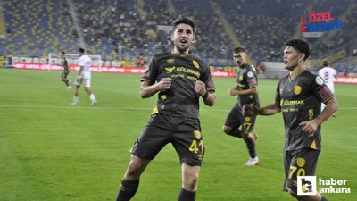 Ankaragücü’nde Mervan Yusuf Yiğit golle döndü