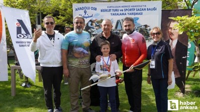 Temelli'de Sportif Sazan Balığı Yakalama Yarışması düzenlendi