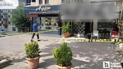 Çankaya’da kuaför dükkanına pompalı tüfekli saldırı: 1 yaralı
