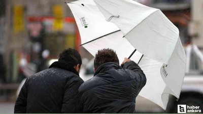 Meteoroloji'den 2 bölge için fırtına uyarısı