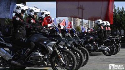 Başkentte eğitimlerini tamamlayan 85 yunus polisi için mezuniyet töreni düzenlendi