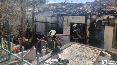 Sincan'da tüp patlamasından çıktığı iddia edilen yangın kontrol altına alındı