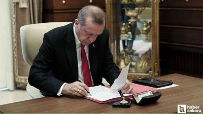 Cumhurbaşkanı Erdoğan'ın imzasıyla yeni atama kararları Resmi Gazete'de!