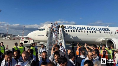 İsrail'in elindeki 137 aktivist Türkiye'ye getirildi