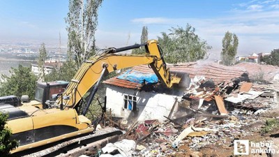 Yenimahalle'de kaçak yapıların yıkımı başlıyor!