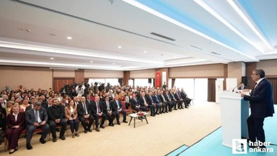 Bakan Tekin'den Gölbaşı'nda yeni eğitim sistemi açıklaması