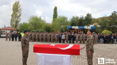 Ankara'da hayatını kaybeden polis memuru son yolculuğuna uğurlandı
