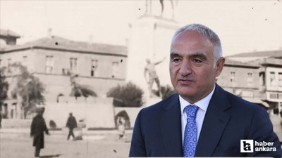 Bakan Ersoy'dan 1933 yapımı tarihi Ankara videosu!