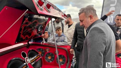 Başkan Ercan, 'Otomobil Festivali'nde dereceye girenlere ödüllerini verdi!