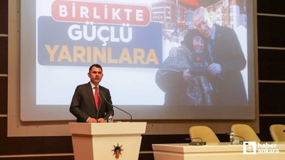 Bakan Murat Kurum: Afetlere dirençli şehirleri inşa etmeye devam edeceğiz