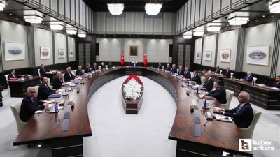 Bugün kabine toplantısı var mı, saat kaçta?