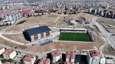 Sincan Belediye Başkanı Murat Ercan Sincan Spor Kompleksi'ni inceledi