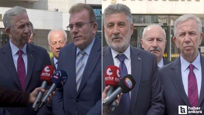 Milli Yol Partisi ve Adalet Partisi'nden Mansur Yavaş'a ziyaret!