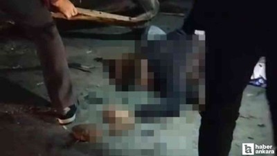 Sincan'da kontrolden çıkan araç bariyerlere çarptı! Sürücü ağır yaralı