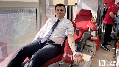 Ankara Adliyesi'nde kan bağışı kampanyası düzenlendi