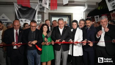 Keçiören'de Muhtarlar Derneği Hizmet Binası törenle açıldı