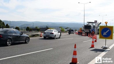 Anadolu Otoyolu Kızılcahamam Mevkisi trafiğe kapatıldı