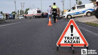 Ankara-Yozgat kara yolundaki trafik kazasında 1 kişi hayatını kaybetti