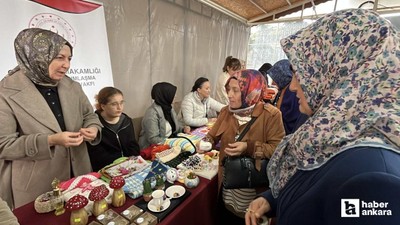 Çubuk'ta öğretmenlerden ve öğrencilerden Gazze yararına kermes