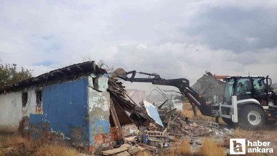 Altındağ Belediyesi mahalle mahalle metruk yapılarla mücadele ediyor