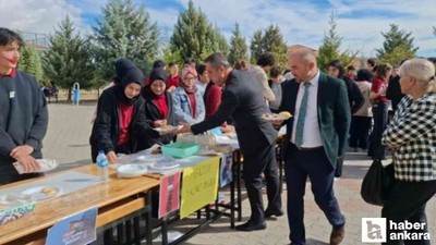 Beypazarı'ndaki okullarda düzenlenen kermeslerde 1,2 milyon TL toplandı
