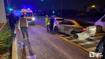 Bursa-Ankara yolunda zincirleme trafik kazası: 1'i çocuk 5 yaralı