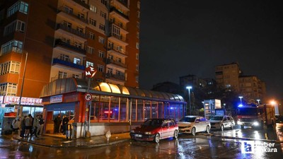 Yenimahalle'de metro istasyonunda duman çıktı, ekipler müdahale etti