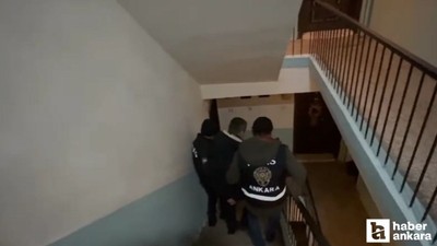 Mamak'ta 24 farklı suç dosyası bulunan cezaevi firarisi yakalandı
