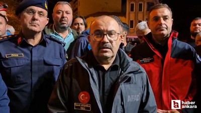 Balıkesir Valisi deprem sonrası son durumu açıkladı