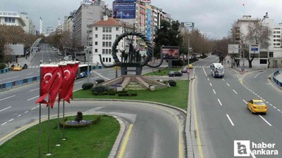 Başkentte Cumhuriyet Bayramı kutlamaları sebebi ile bazı yollar trafiğe kapatılacak