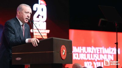Cumhurbaşkanı Erdoğan, 29 Ekim Özel Programı'nda konuştu