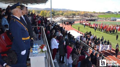 Kahramankazan'da 29 Ekim Cumhuriyet Bayramı için tören düzenlendi