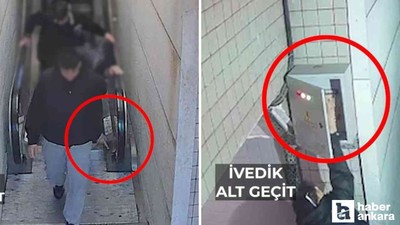 ABB, yürüyen merdiven sabotajı görüntülerini paylaştı: Enerji hattını kestiler!