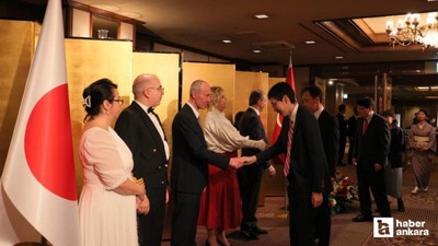 Japonya’da 29 Ekim Cumhuriyet Bayramı resepsiyonu