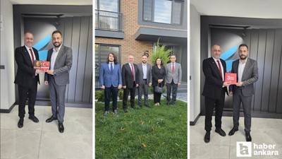 Yeniden Refah Partisi Ankara İl Başkanlığı, Haber Ankara ofisini ziyaret etti