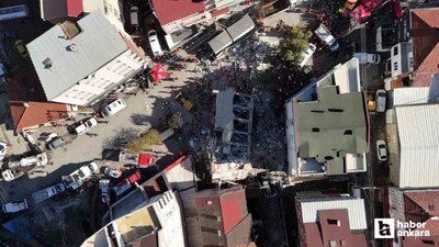 Gebze'de aynı bölgede kolonu çatlayan bina tahliye edildi