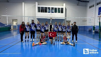 Kahramankazan Belediyespor Voleybol takımından yeni galibiyet