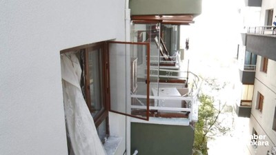 Mamak'ta doğal gaz patlaması: 1 kişi yaralandı!