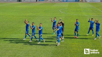 Sincan Belediyesi Ankaraspor, Adana 01 FK takımını 4-0 yendi