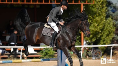 TSYD Ankara Binicilik Kupasında ilk gün yarışları yapıldı