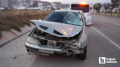 Kırıkkale'de otomobilin çarptığı yaya karşıya geçmek isterken hayatını kaybetti