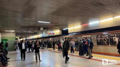 ANKARAY treni arızalandı, yolcular EGO otobüslerine yönlendirildiler