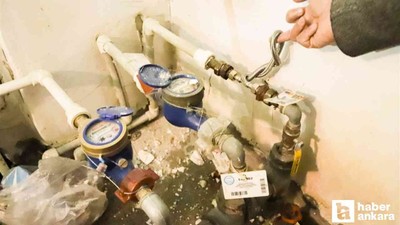 ASKİ'den kaçak su kullanımına ilişkin uyarı!