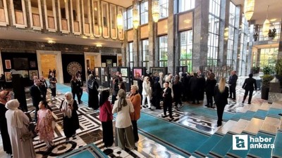 TBMM'de Gazze için özel sanat sergisi "Hilal'in Işığında"