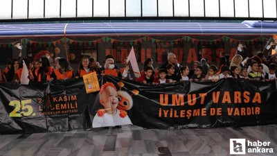 Umut Treni, Ankara'dan Kayseri'ye doğru hareket etti